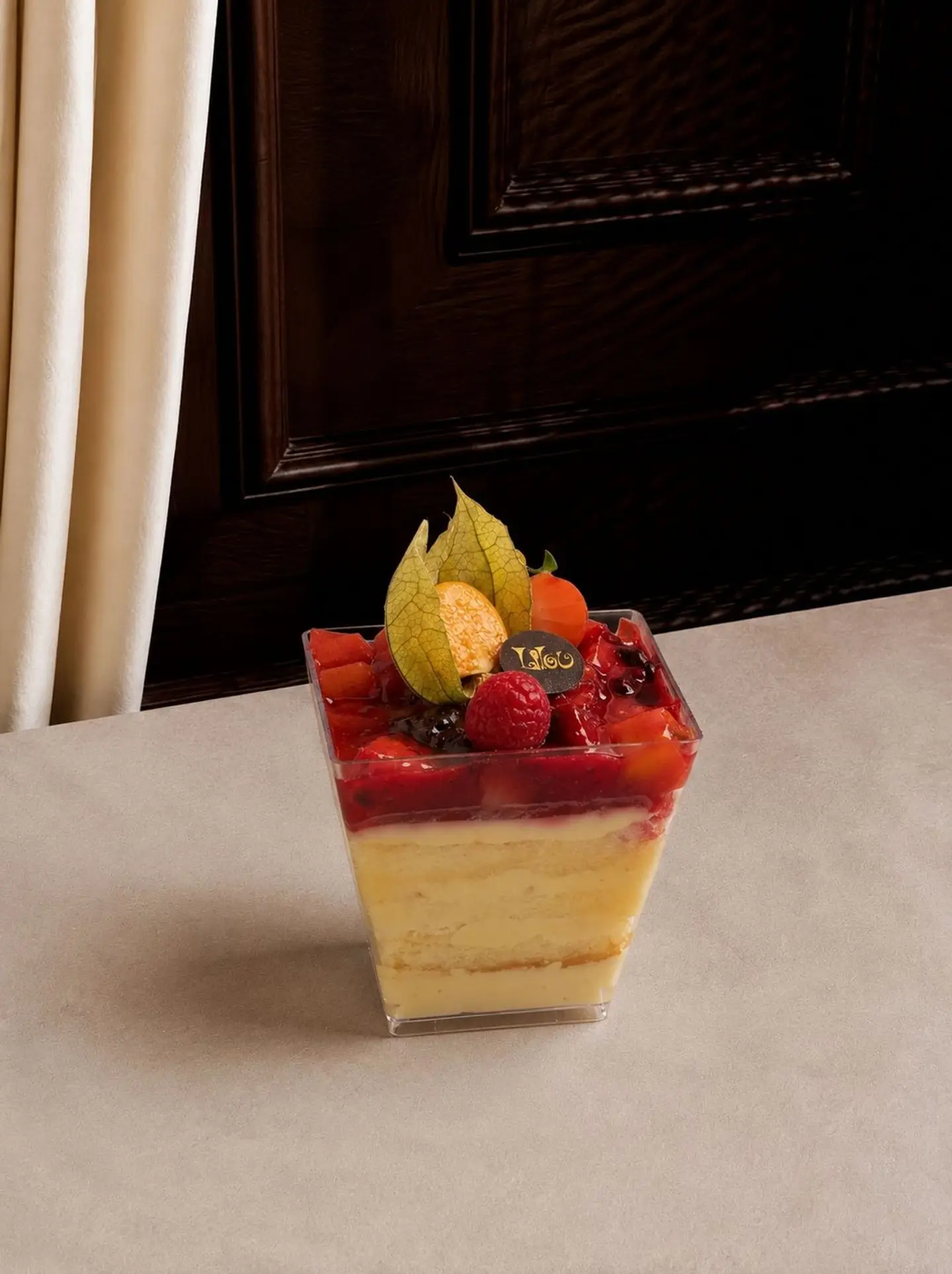 Crème Brûlée Tulip Cup