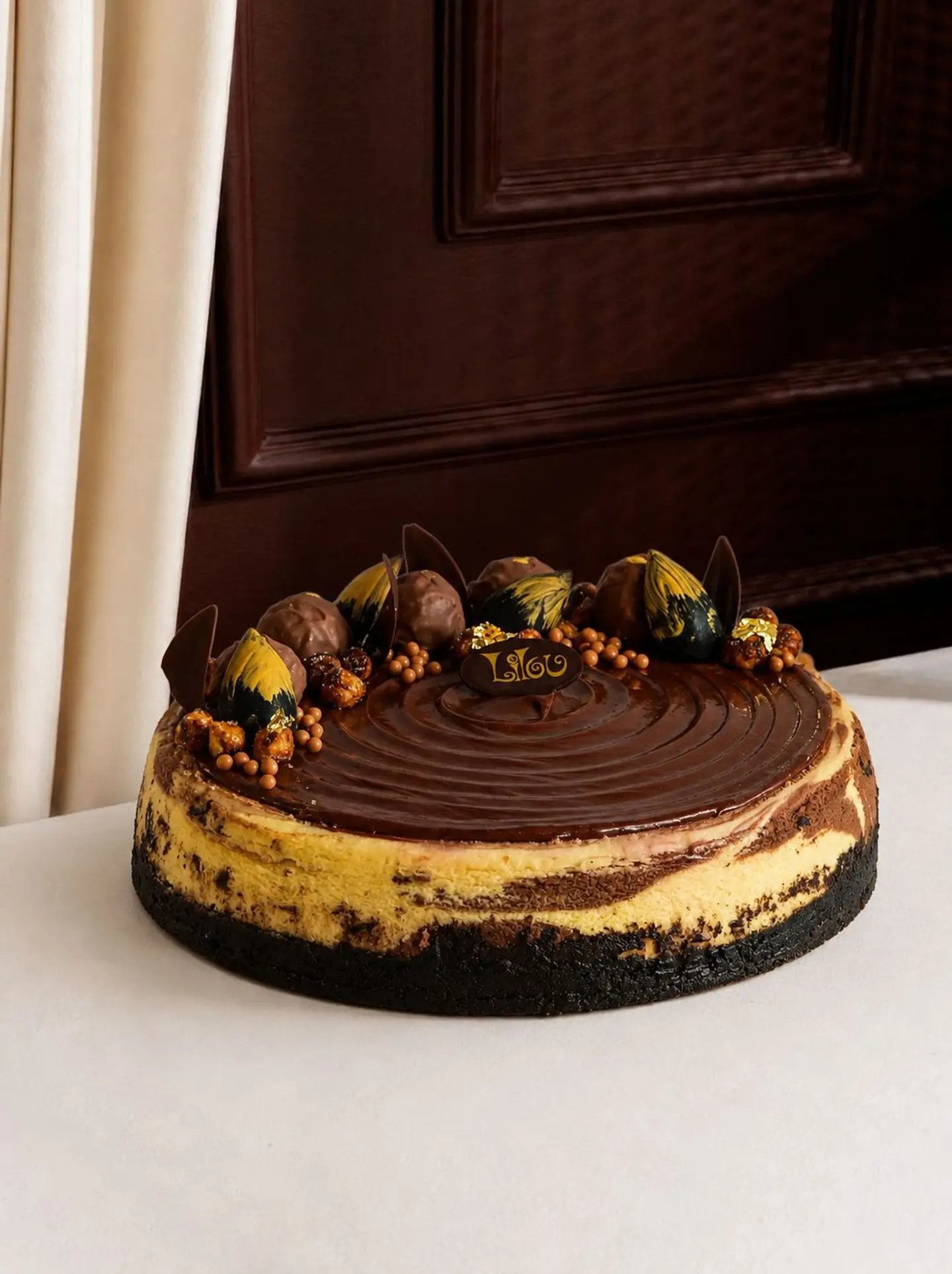 Ferrero Marble Cheesecake