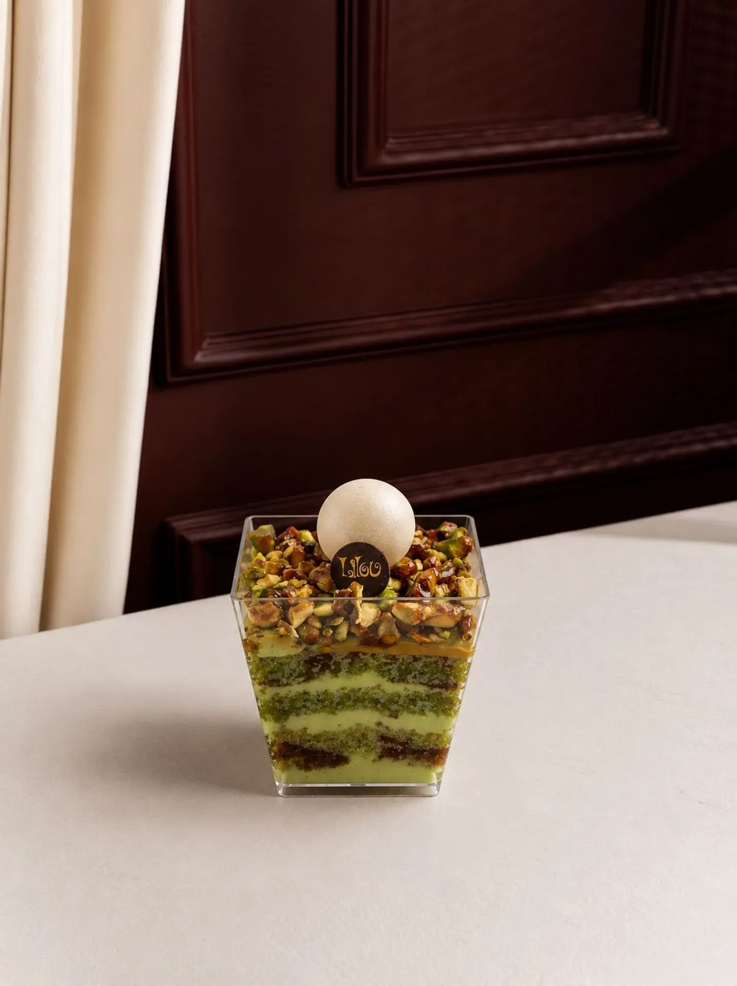 Pistachio Brûlée Cup