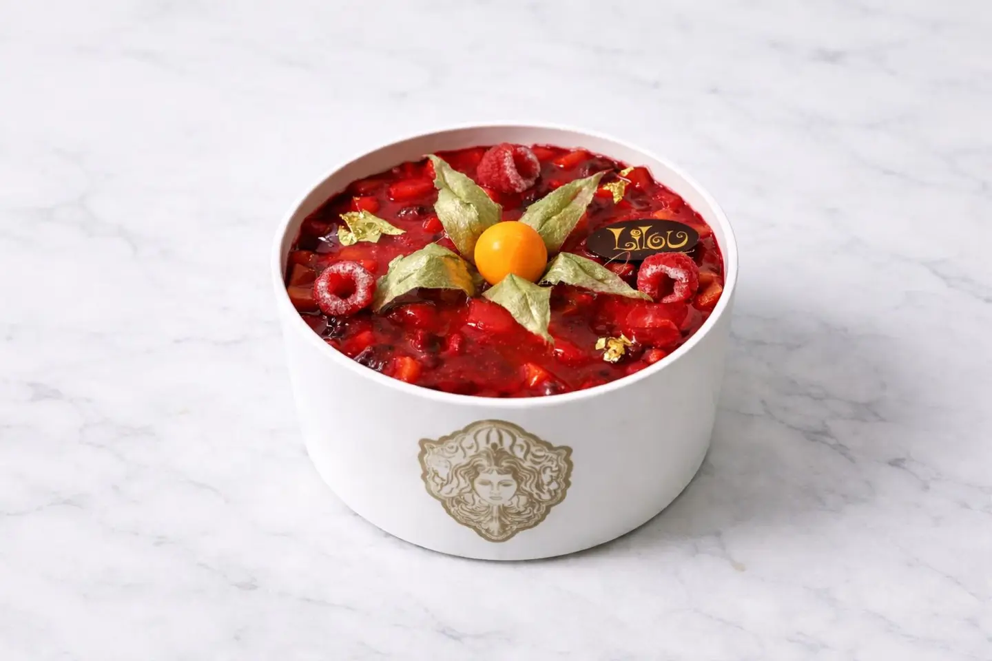 كريم بروليه توليب صغير