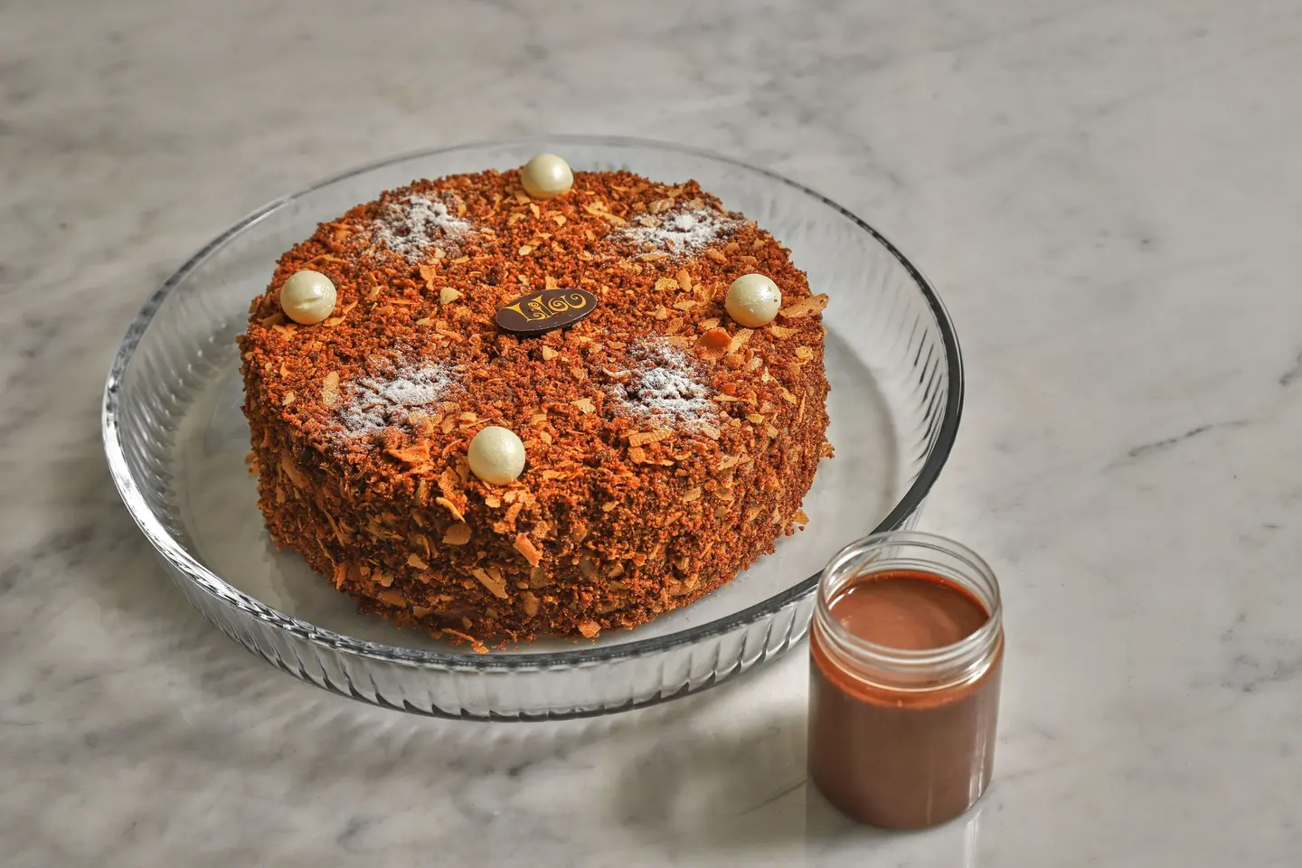 Pistachio And Chocolate Cake