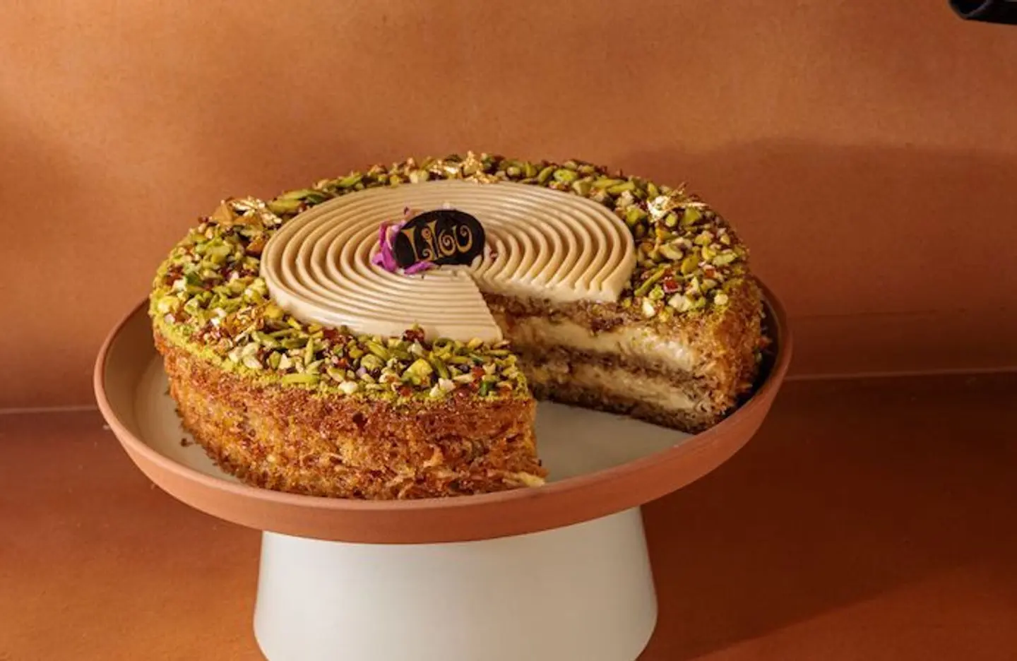 Layali Shahrazad Pistachio Cardamom Kunafa