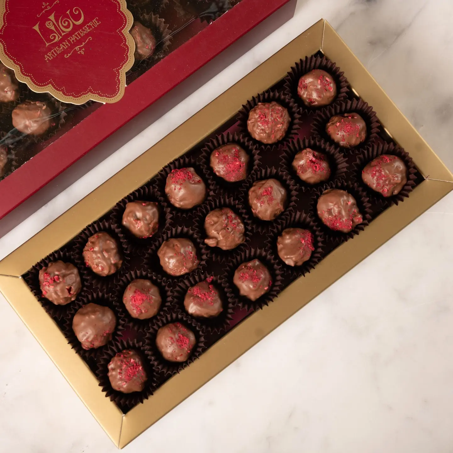 Raspberry Chocolate Bites