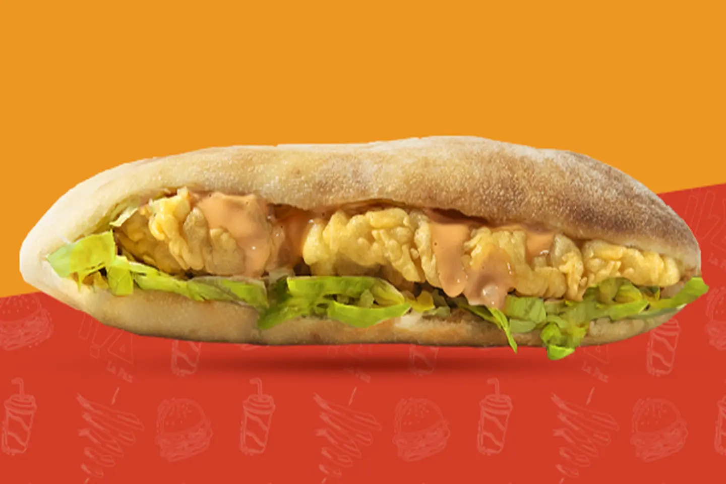 ساندويتش كرنشي حراق