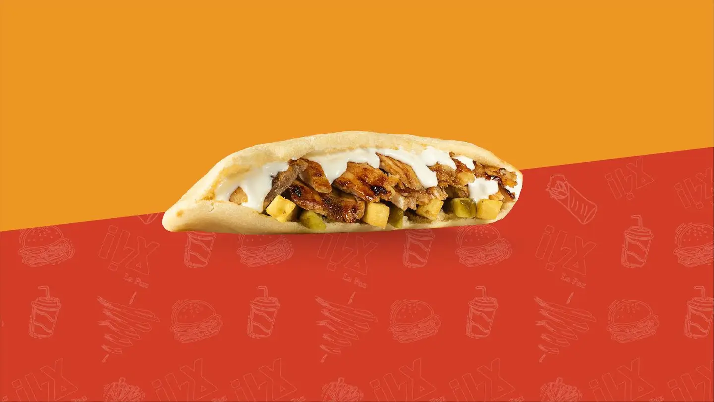 شاورما خبز فرن