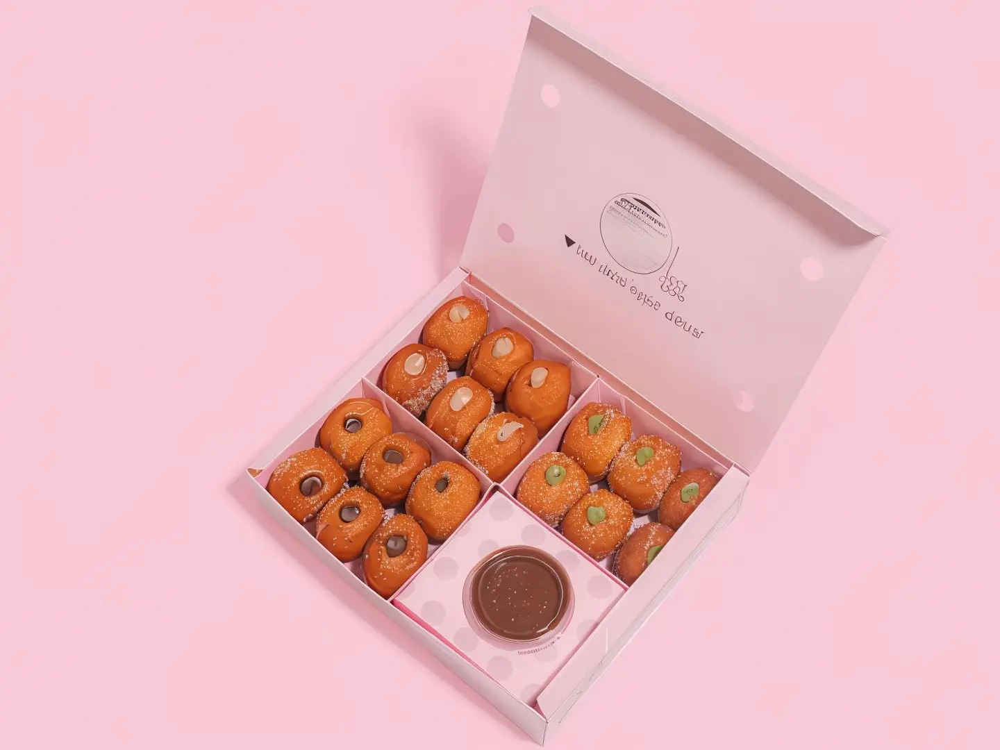 Stuffed Donuts 18 Pieces