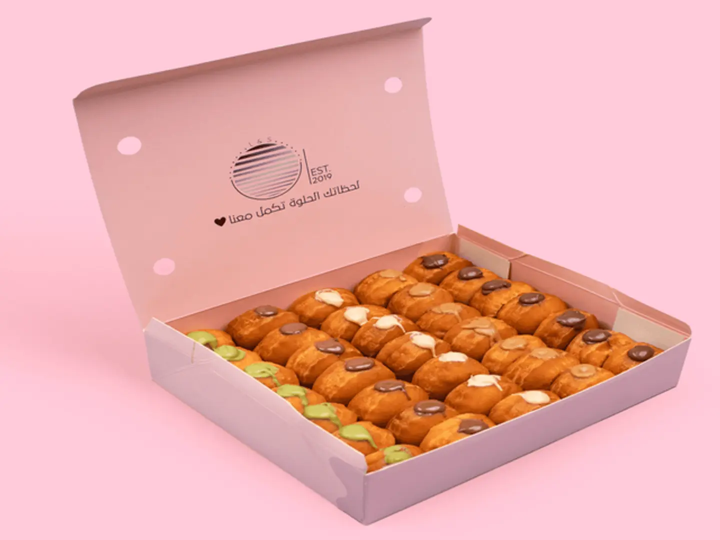 Stuffed Donuts 35 Pieces