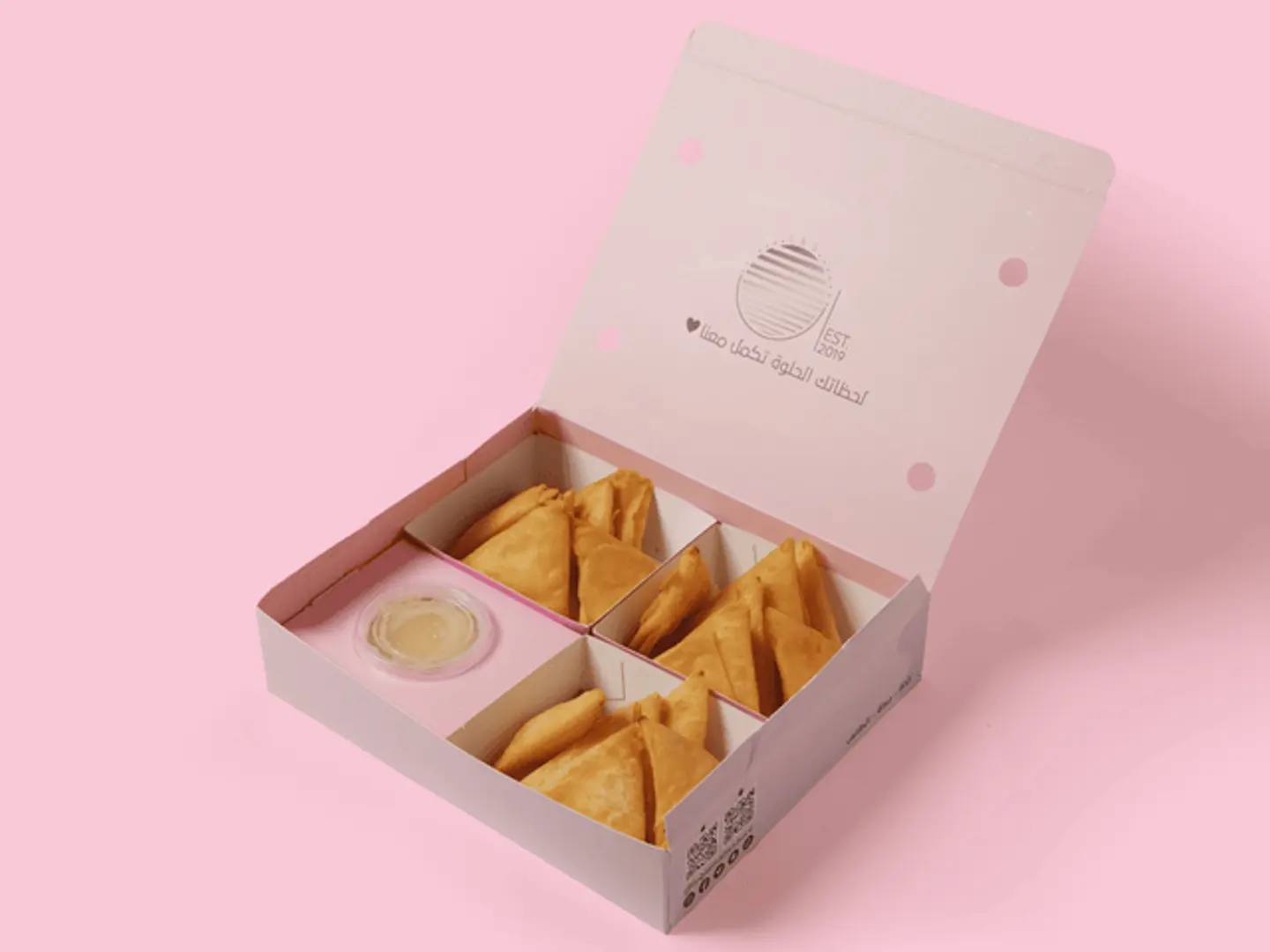 Liquid Cheese Samosa 18 Pieces