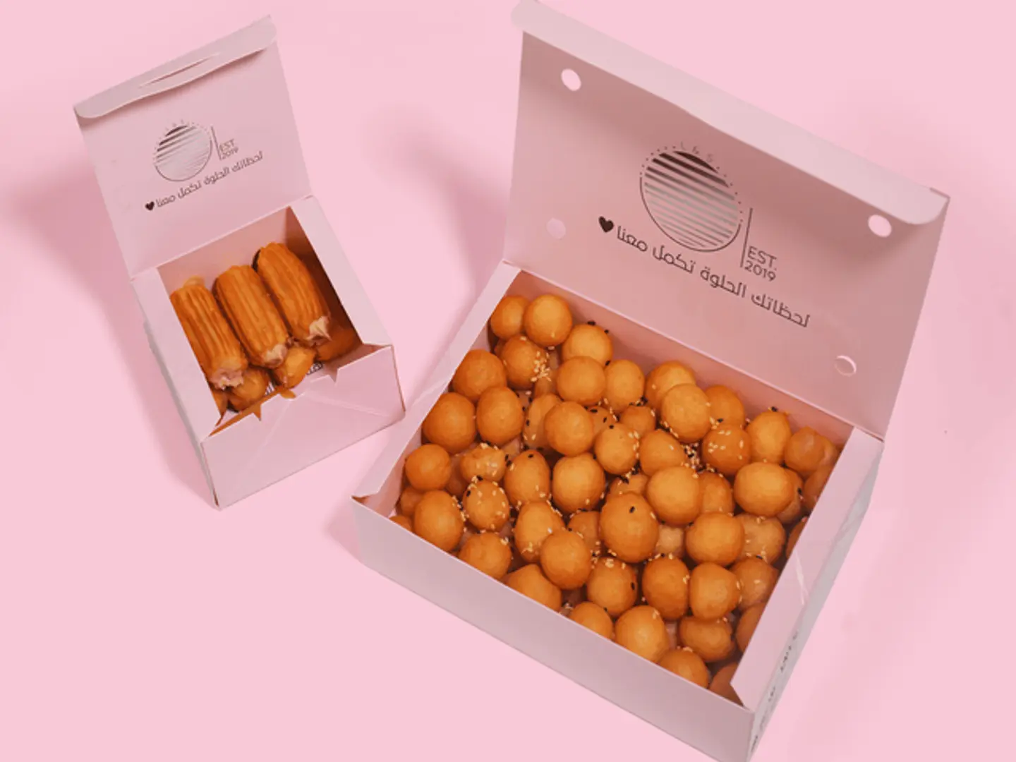 Small Syrup Luqaimat + Stuffed Baby Turumba Box