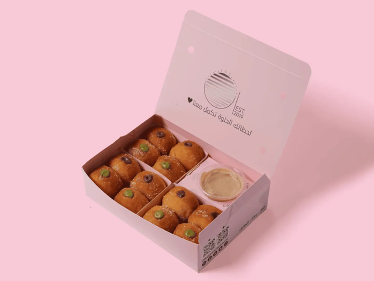 Stuffed Donuts 12 Pieces