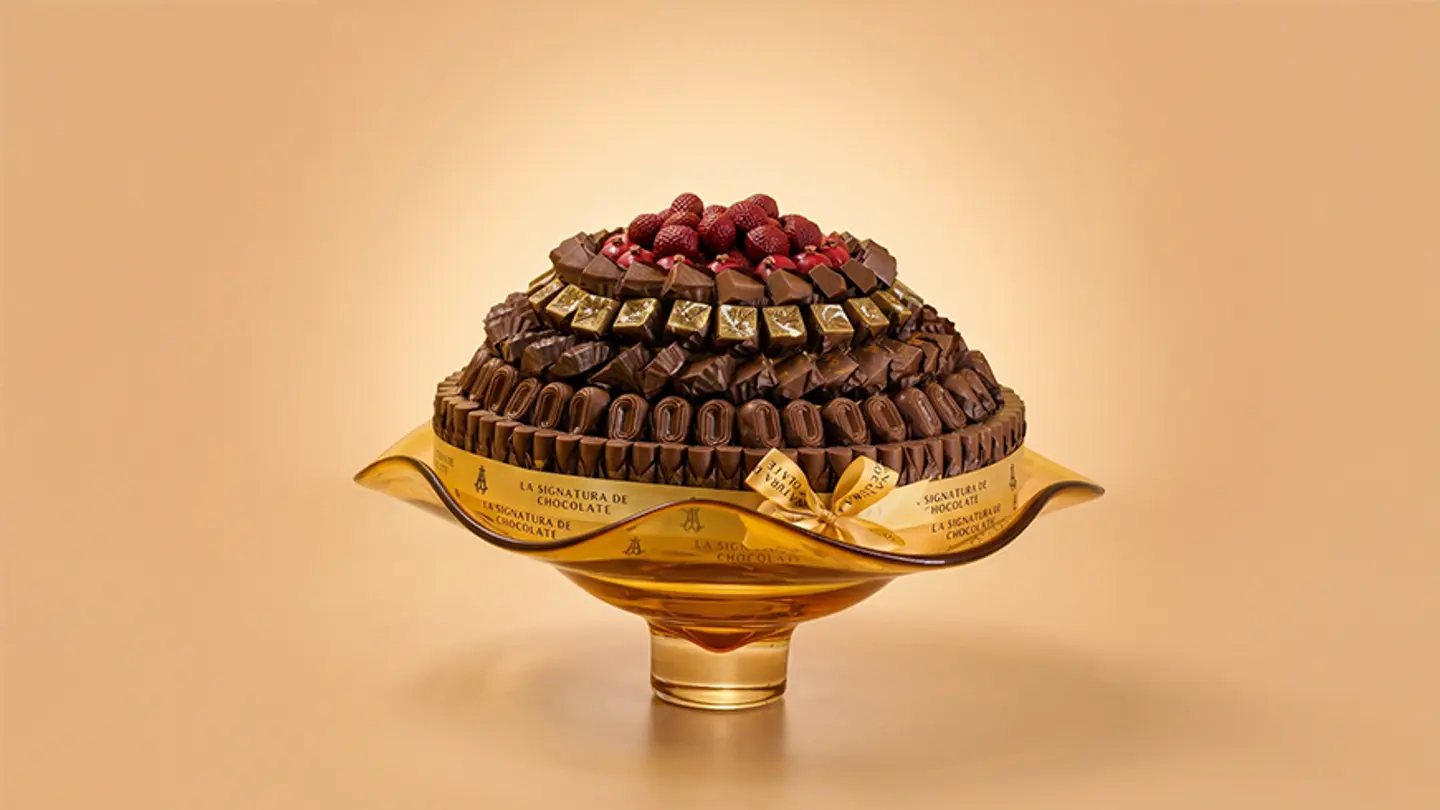 Vip Tray With Exposed Chocolate 1843