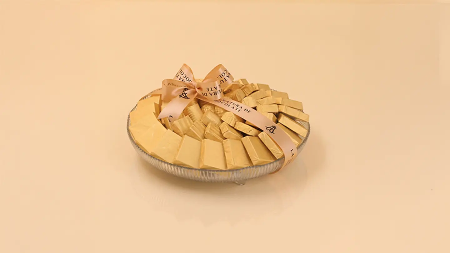 Crystal Tray Wrapped Chocolate 1855