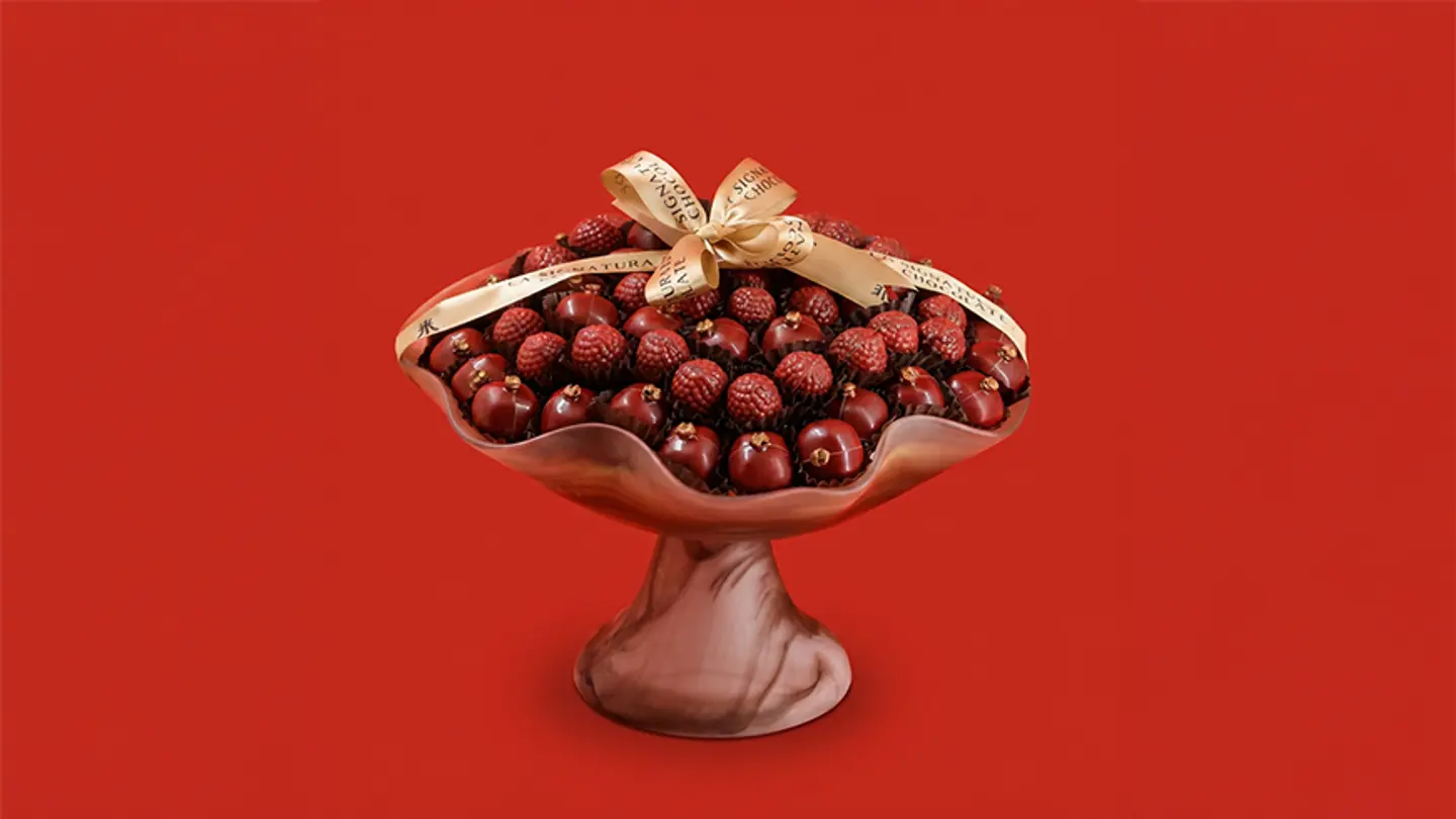 صينية تشوكلت رمان و توت مكشوف 1863