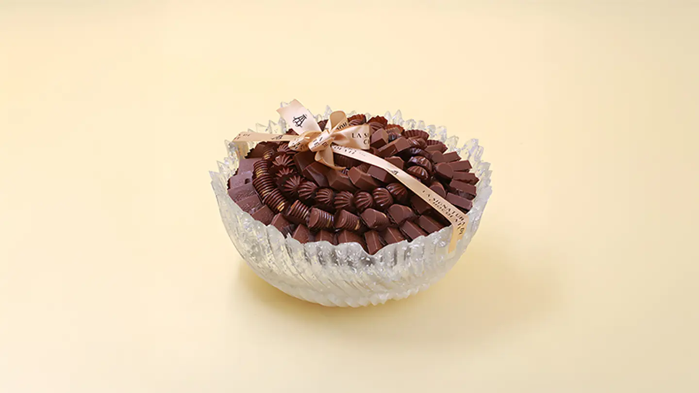 Resin Tray With Exposed Chocolate Eid Phrase 1815