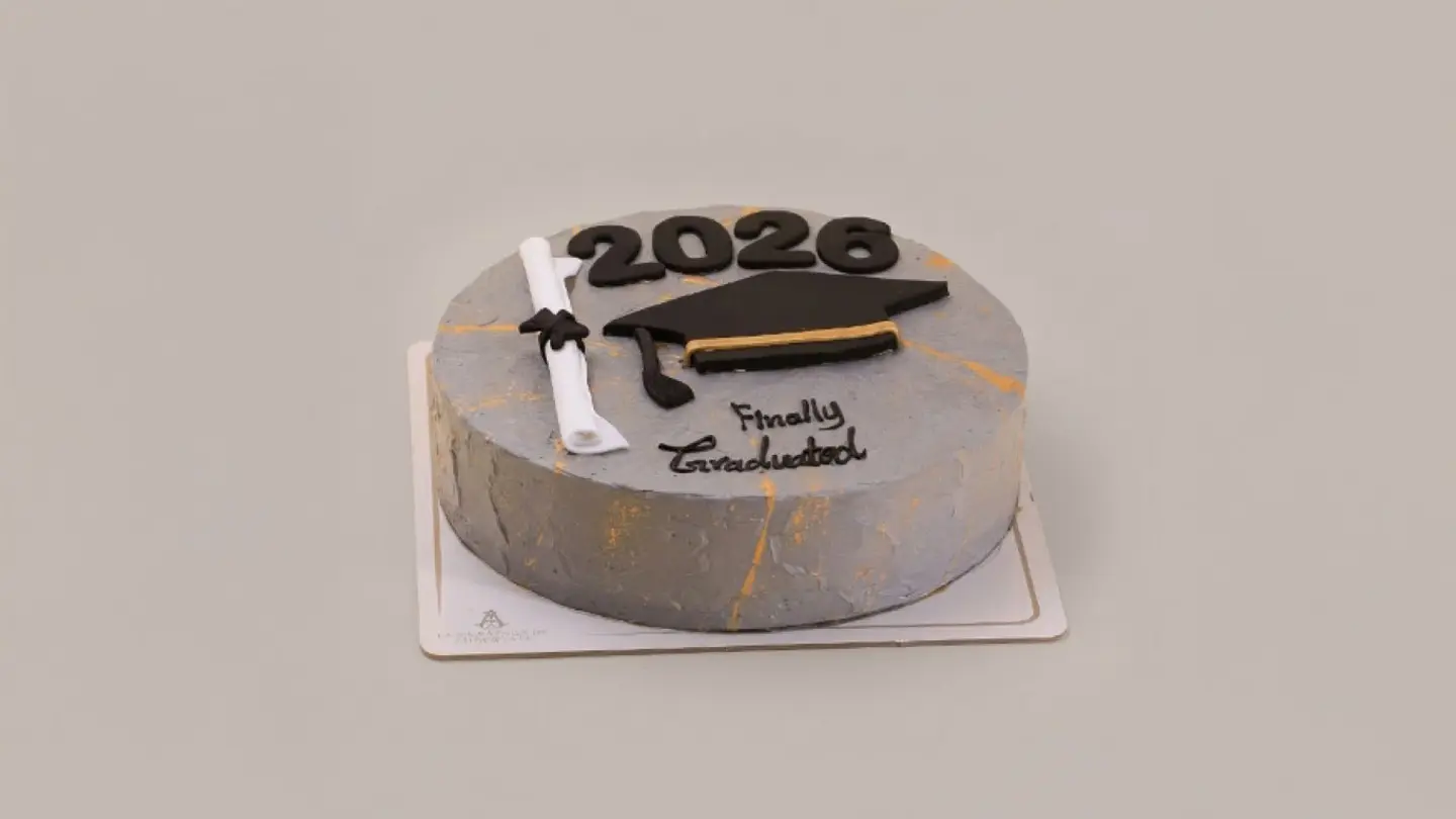 Graduation Cake Diameter 25