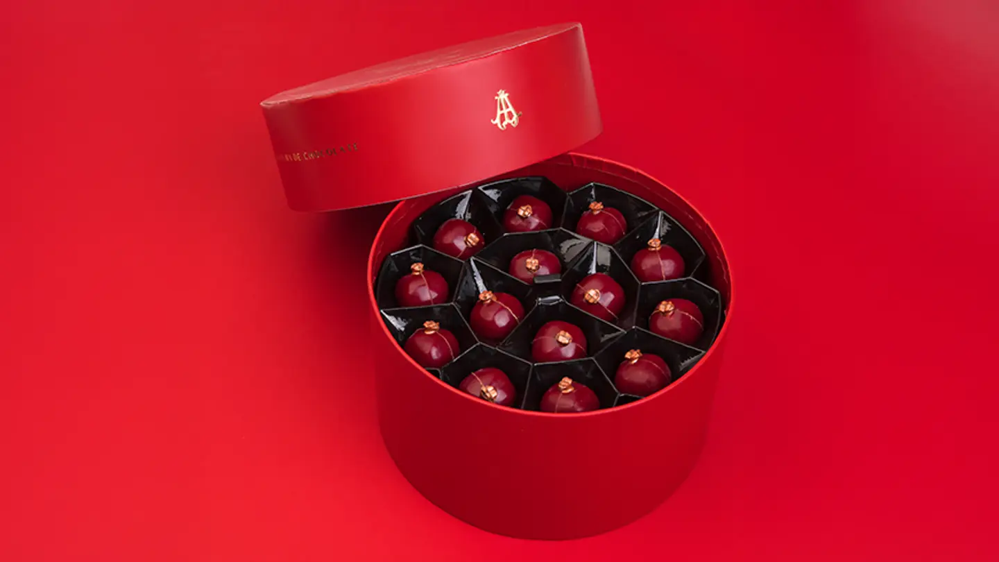 Pomegranate Chocolate Box