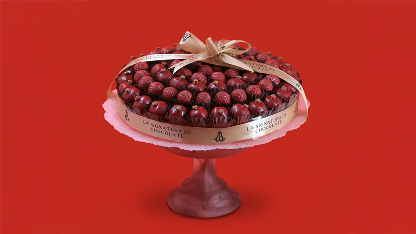 صينية تشوكلت رمان و توت 1864