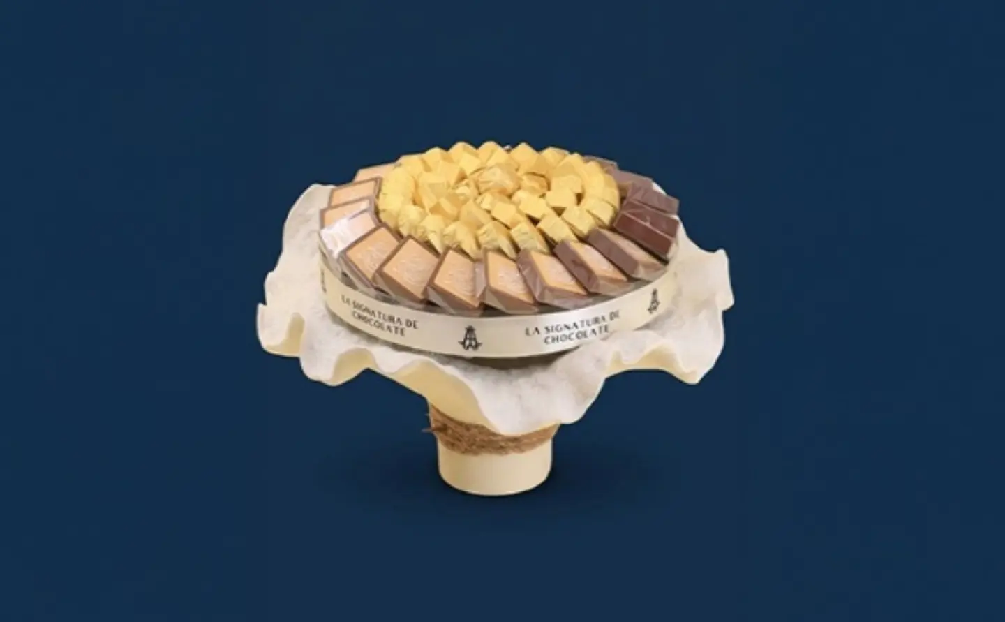 Chocolate Tray With Quote Salmah 1887