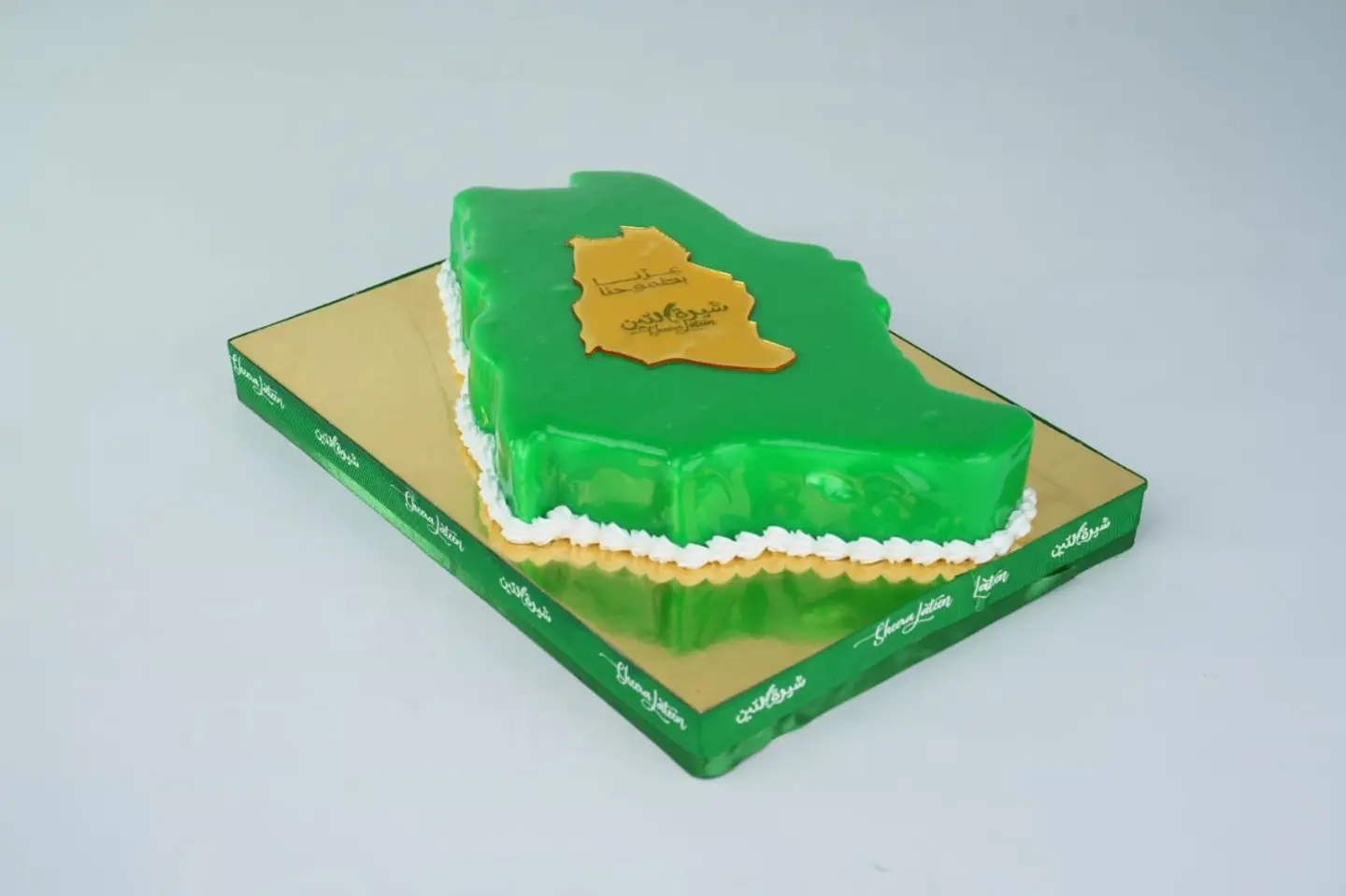 National Day Map Cake