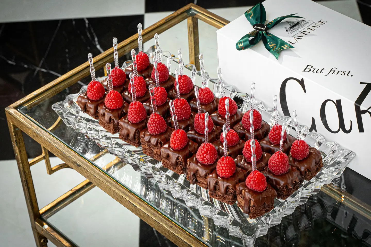 Mousse Chocolate Cake Bites 24 Pcs Medium