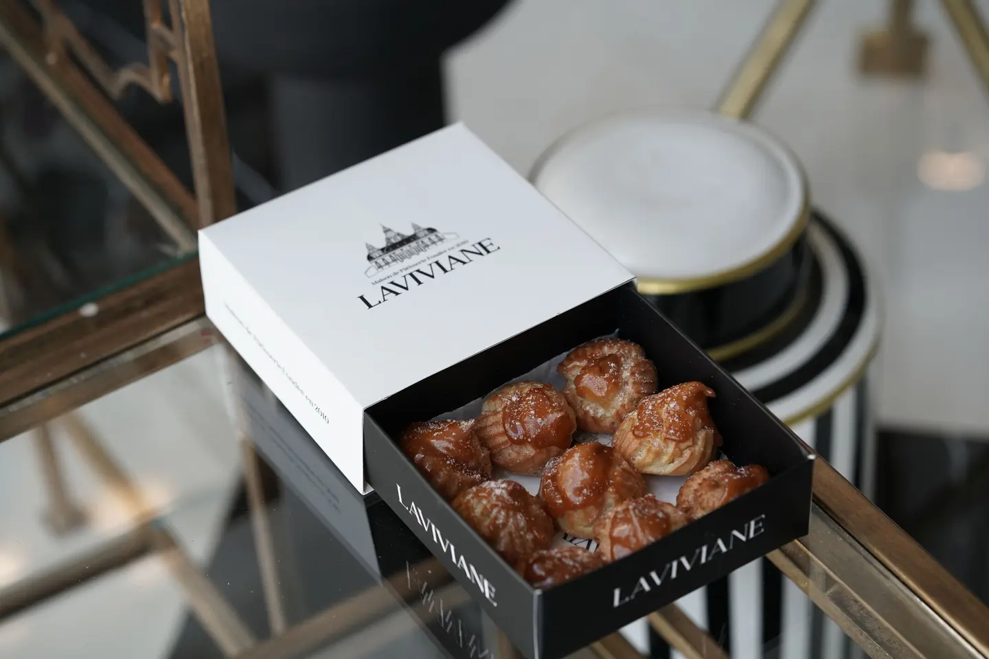 Mini Eclair Cream Brulle Caramel Small