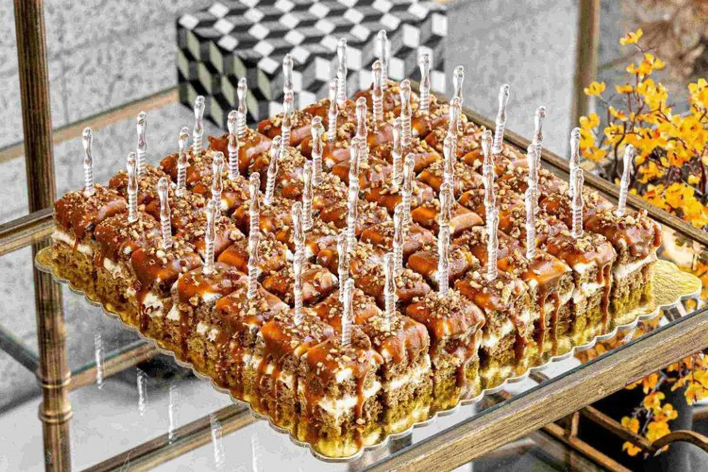 Dates Cake Bites Tray