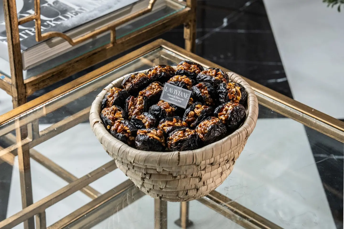 Date Round Tray 18 Cm