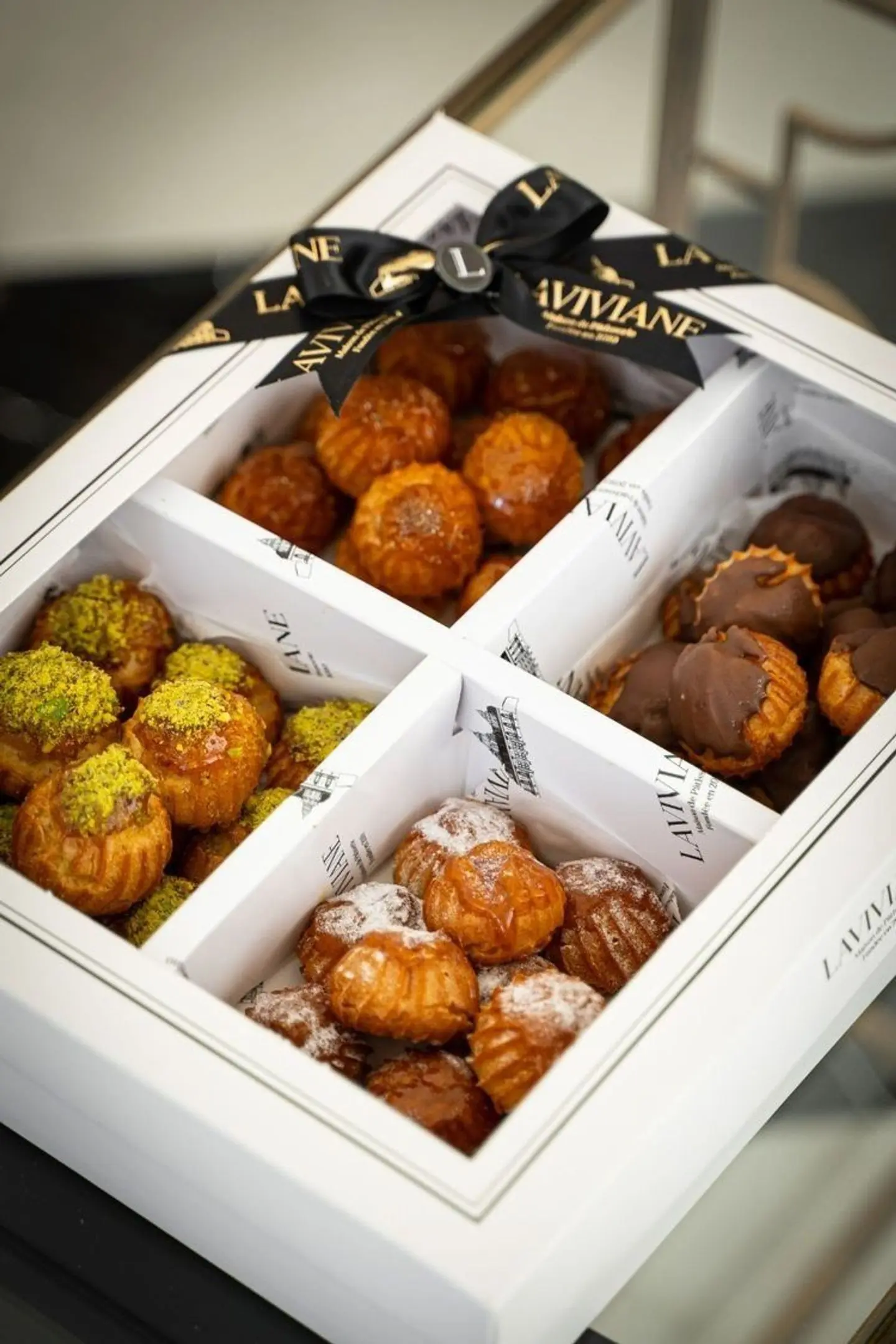Mix 4 Mini Eclair Cream Brulle