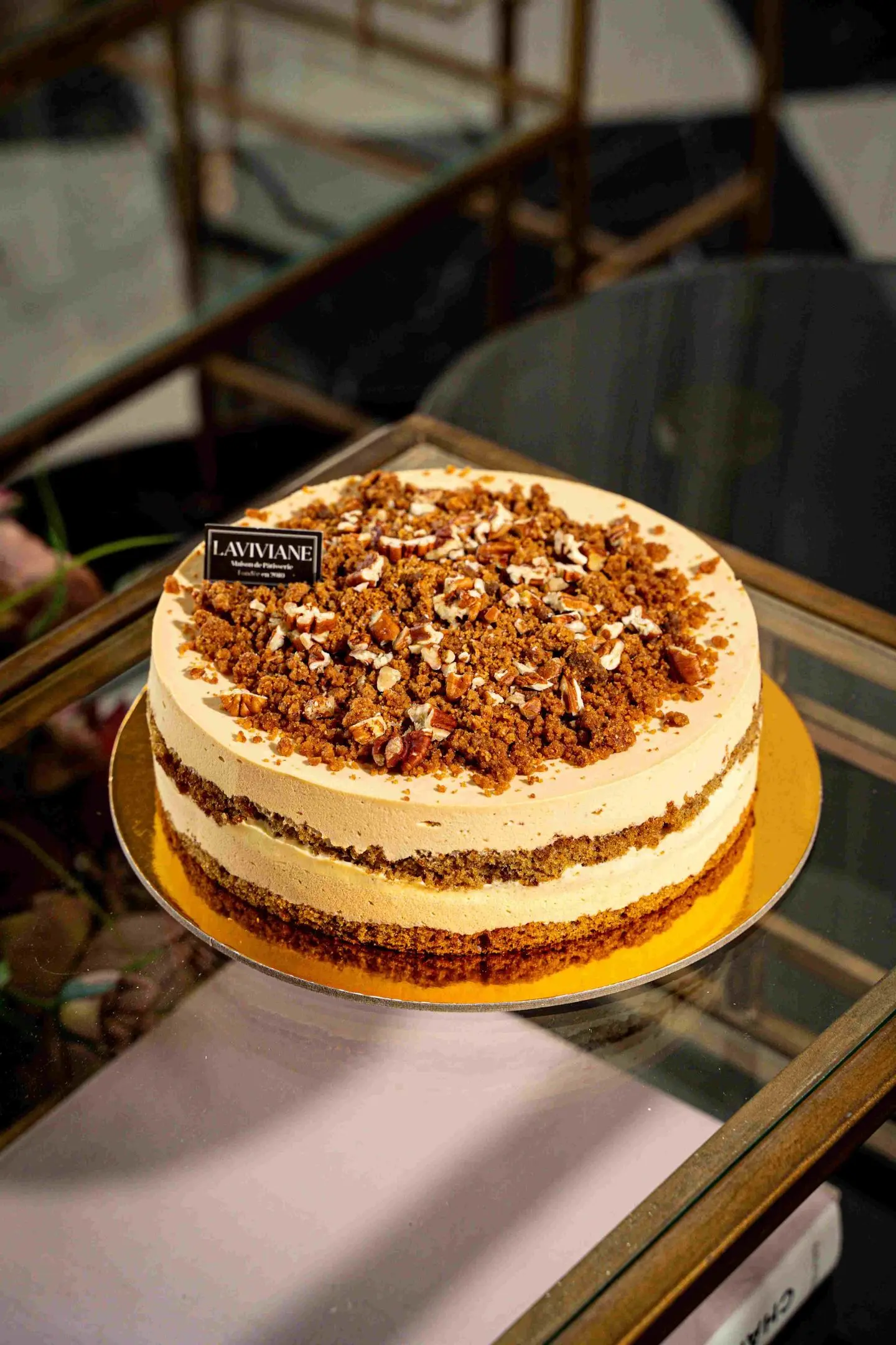 Pecan Date Cake Large