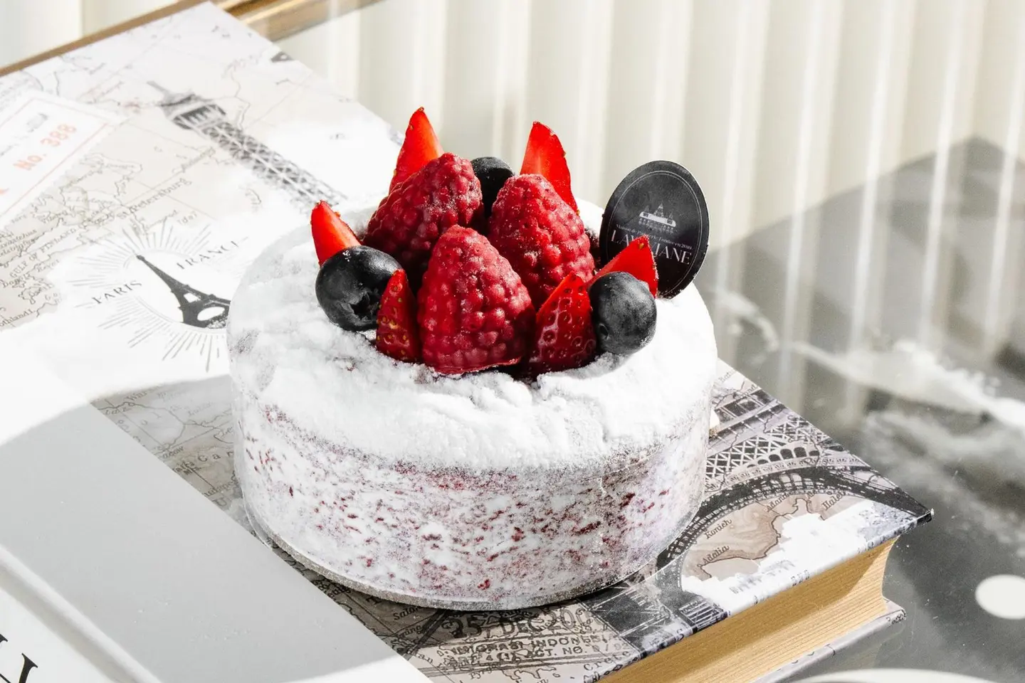 Red Velvet Volcano Cake Small