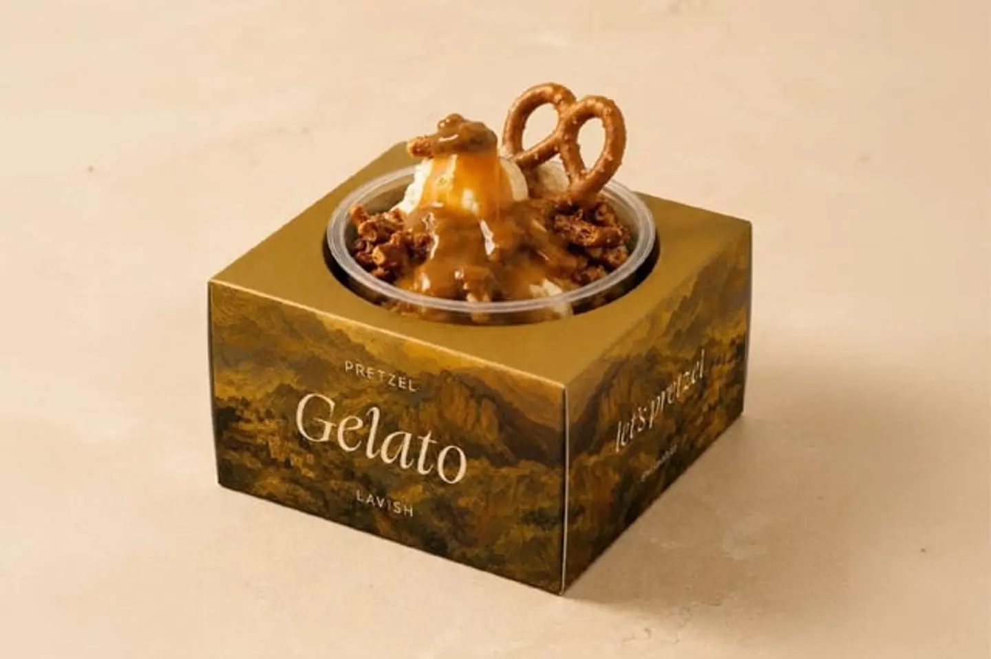 Gelato Pretzel