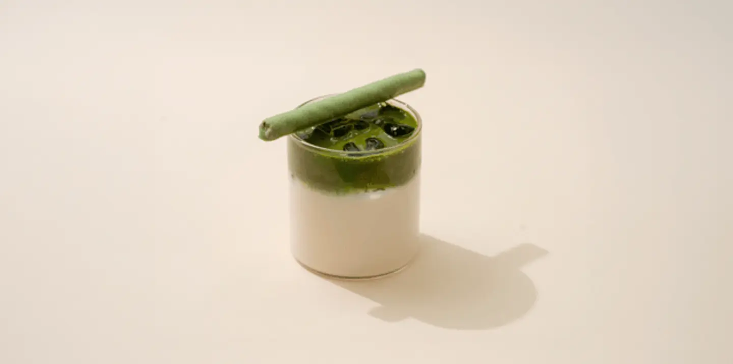 Ice Matcha ( Wafers Are Not Available For Takeaway Orders)