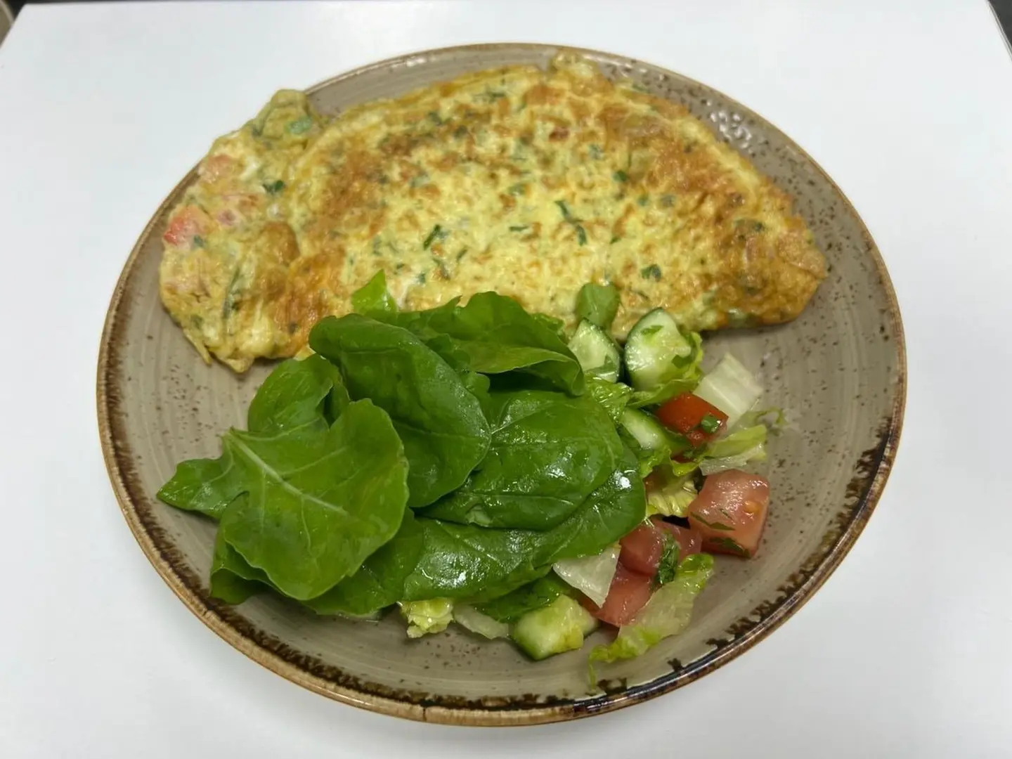 Vegetables Omlette