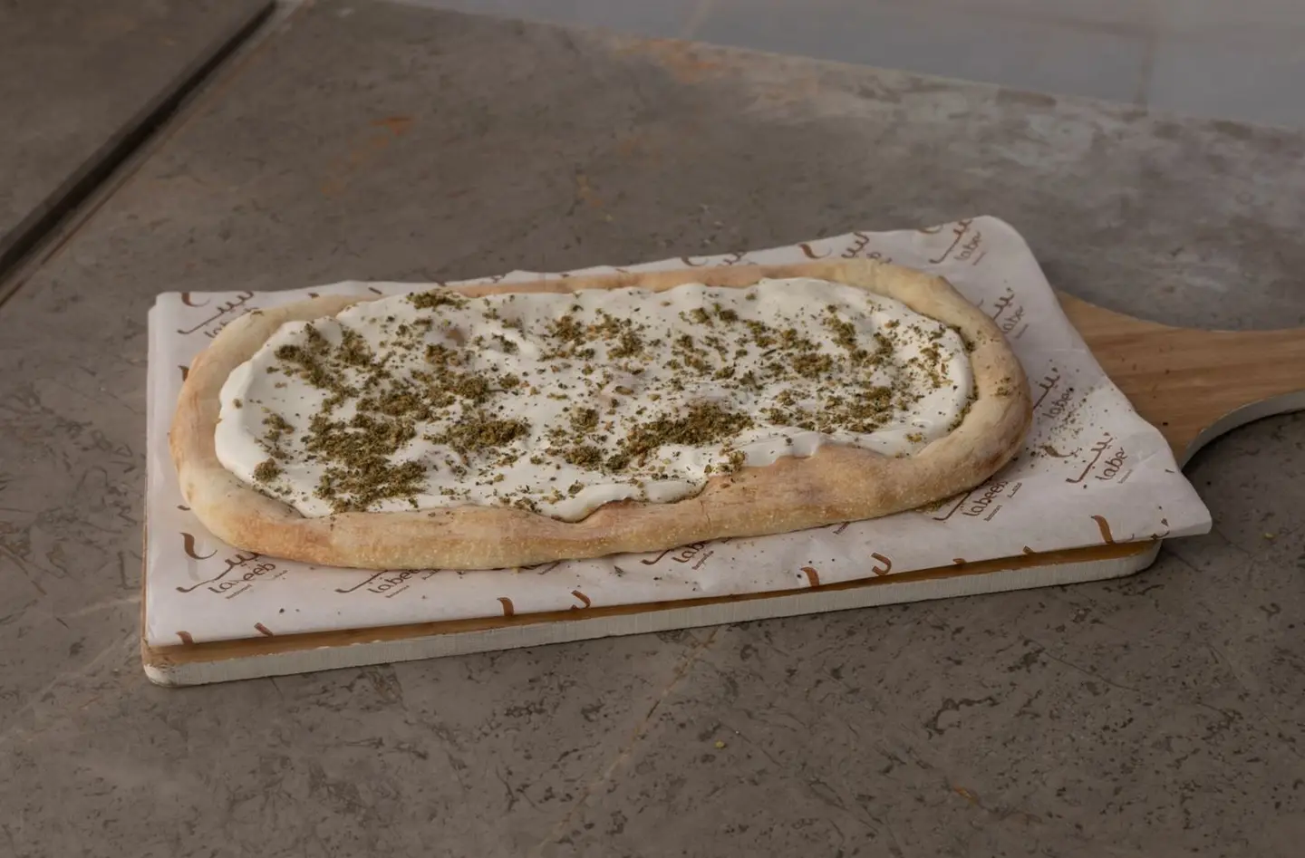 Man'oushe Labneh W Zaatar