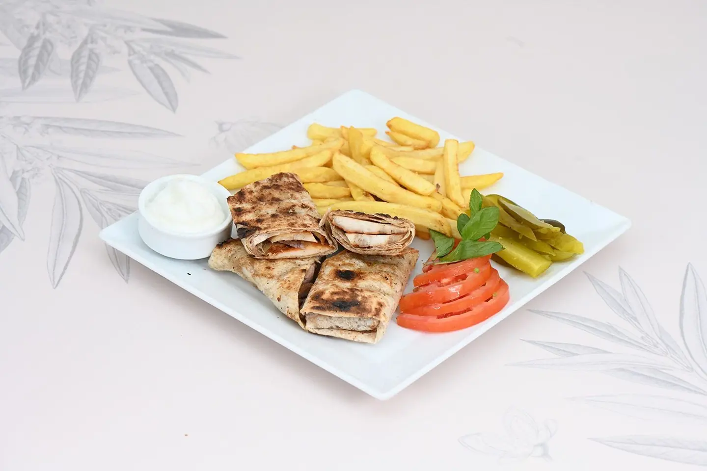 صاج شاورما دجاج