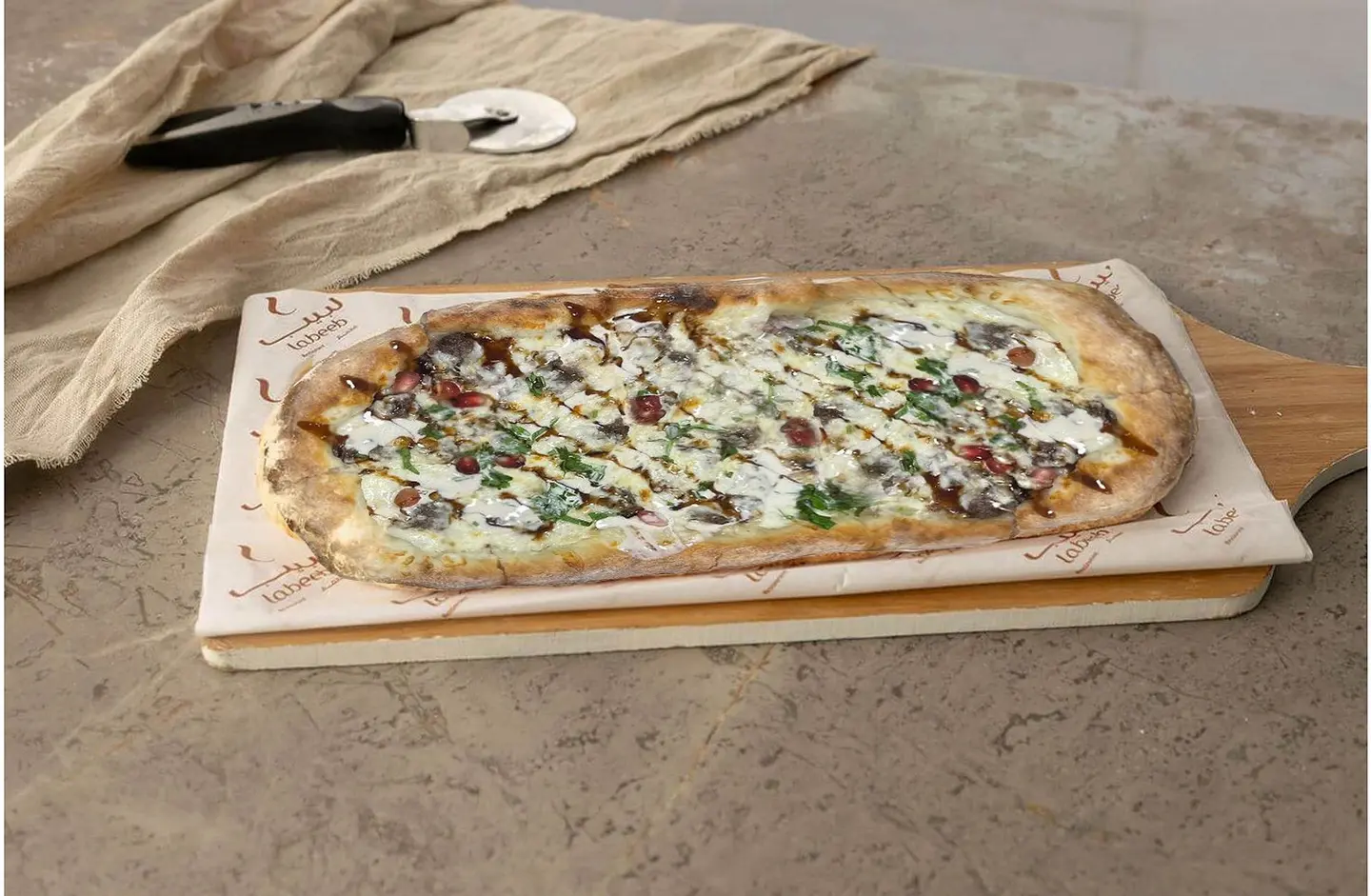 Man'oushe Kafta W Jibneeh
