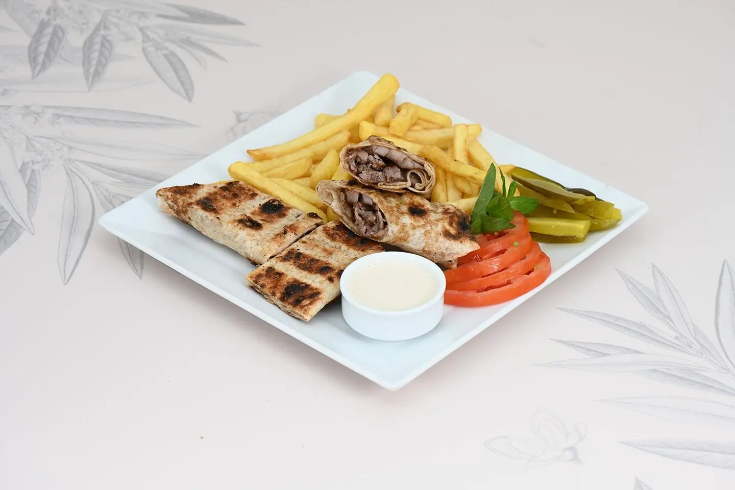 صاج شاورما عجل