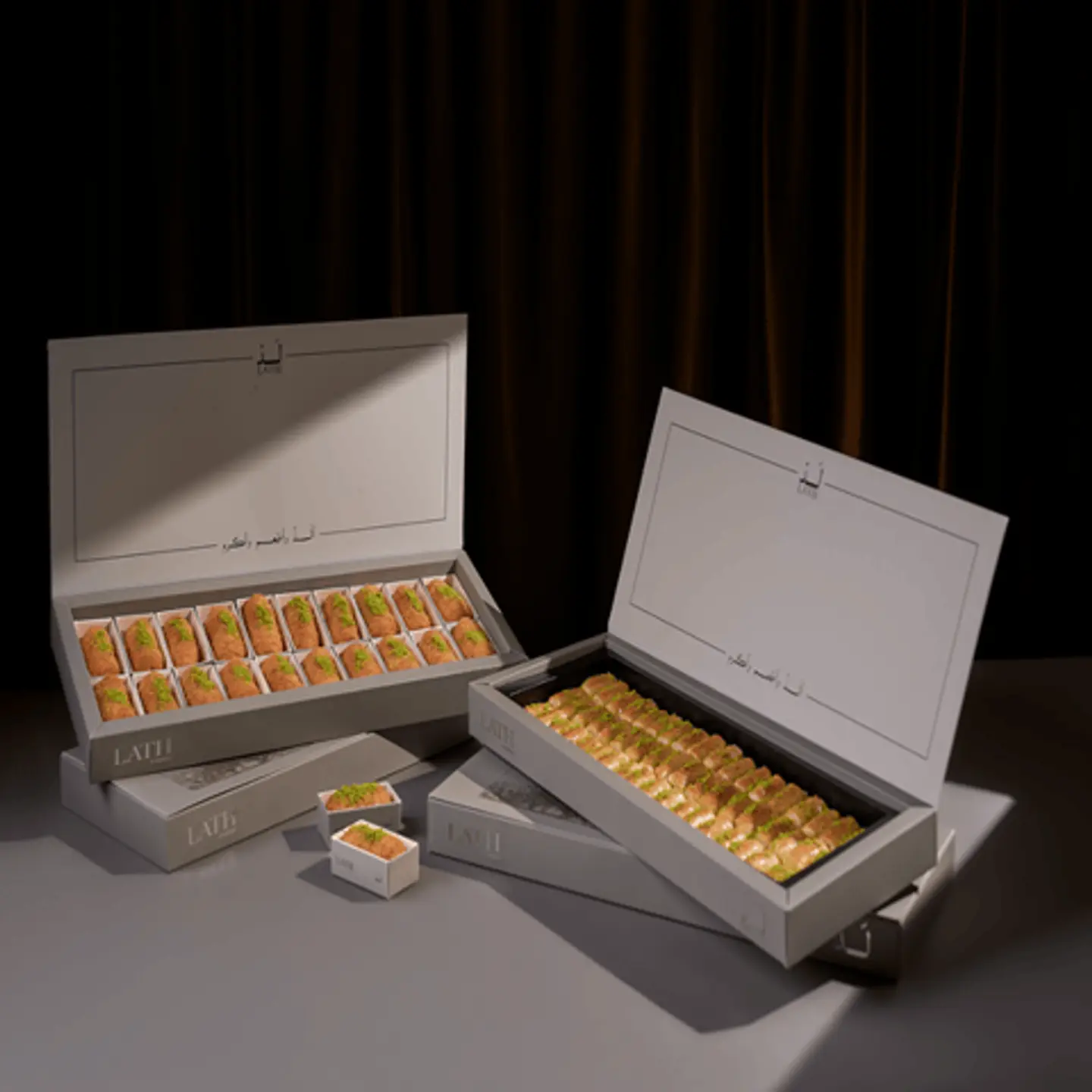 Kunafa Box + Chesse Baklava Box