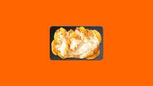 بطاطس ودجز مشوية مع الجبنة