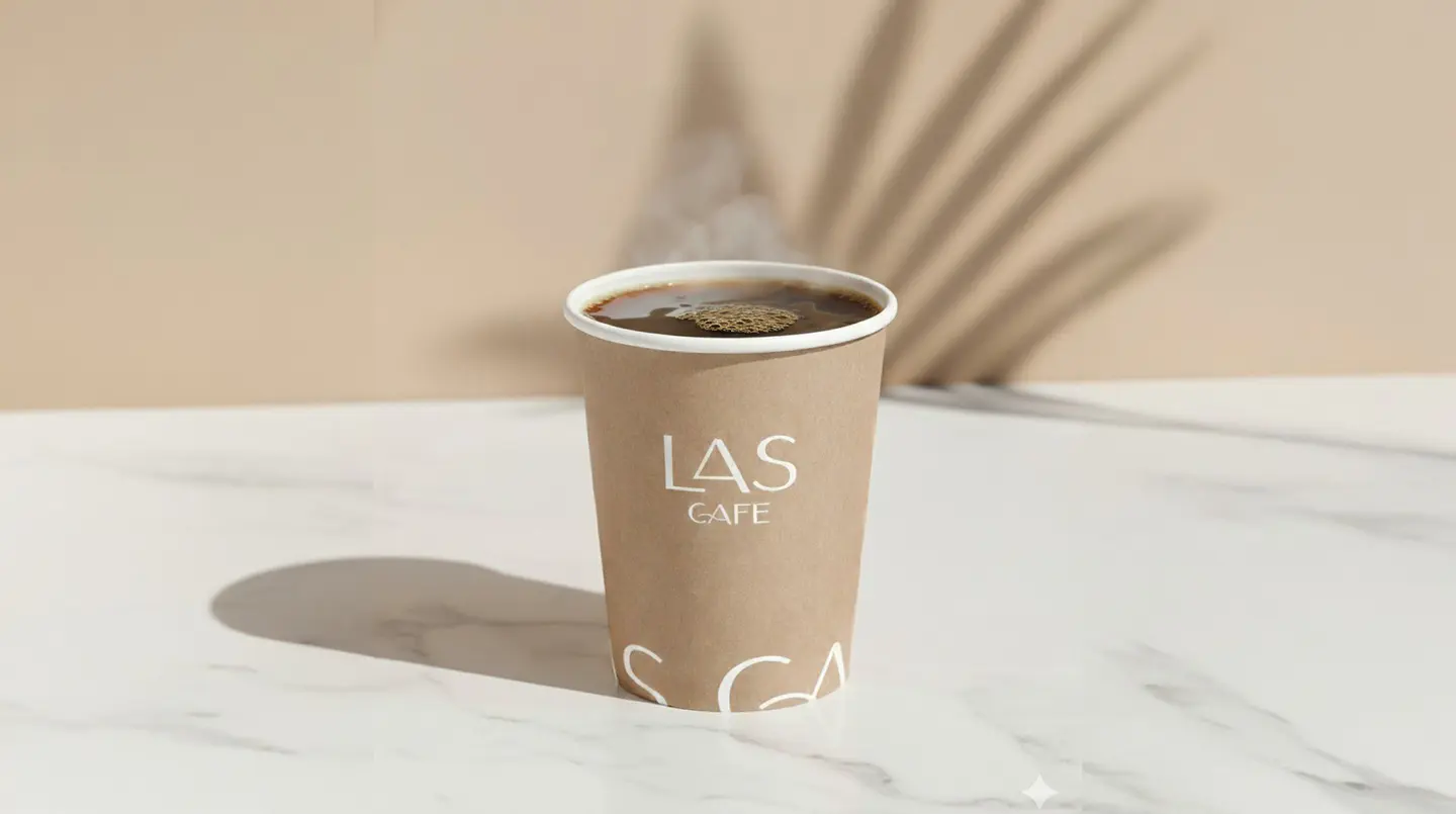 قهوة اليوم حار وسط