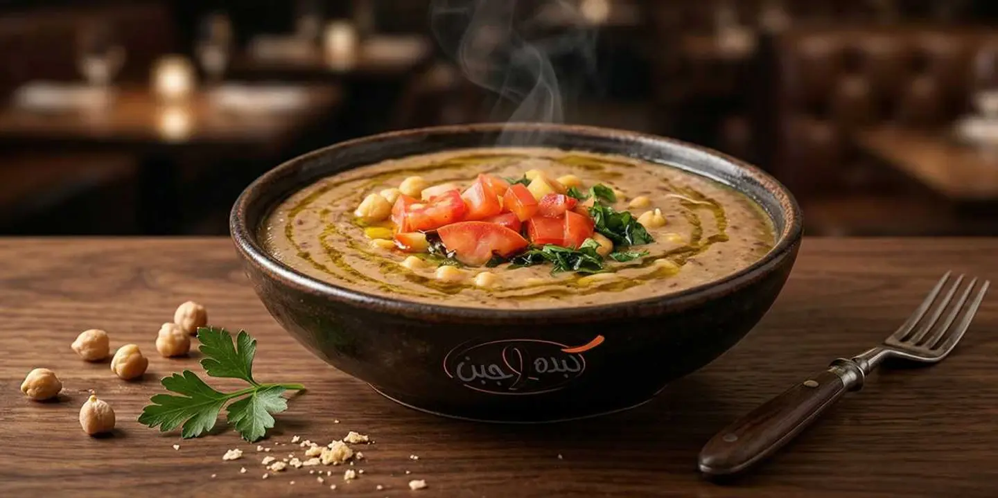 صحن فول شامي