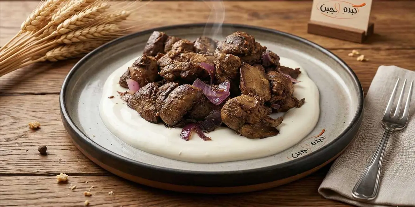 صحن كبدة دجاج