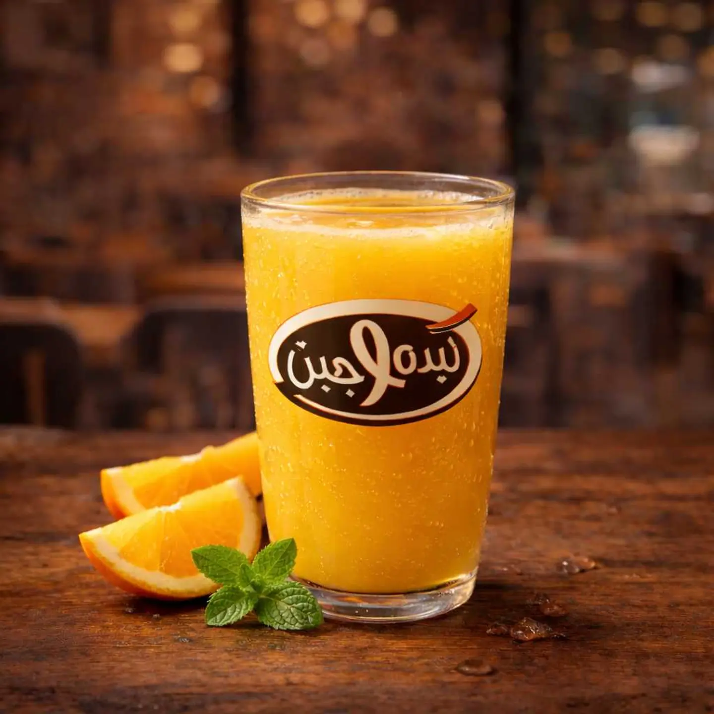 عصير برتقال كبس صغير