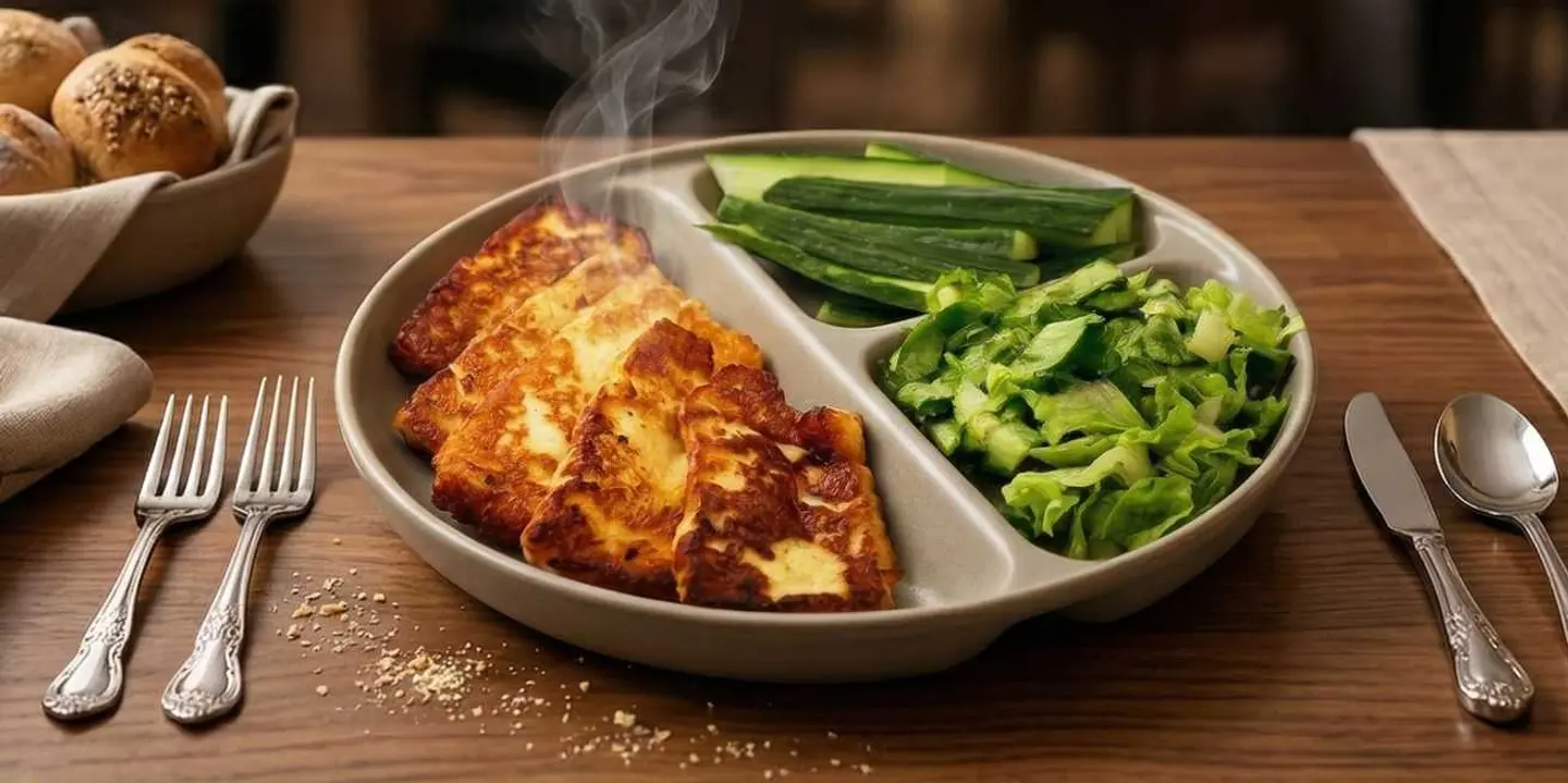 صحن جبن حلوم