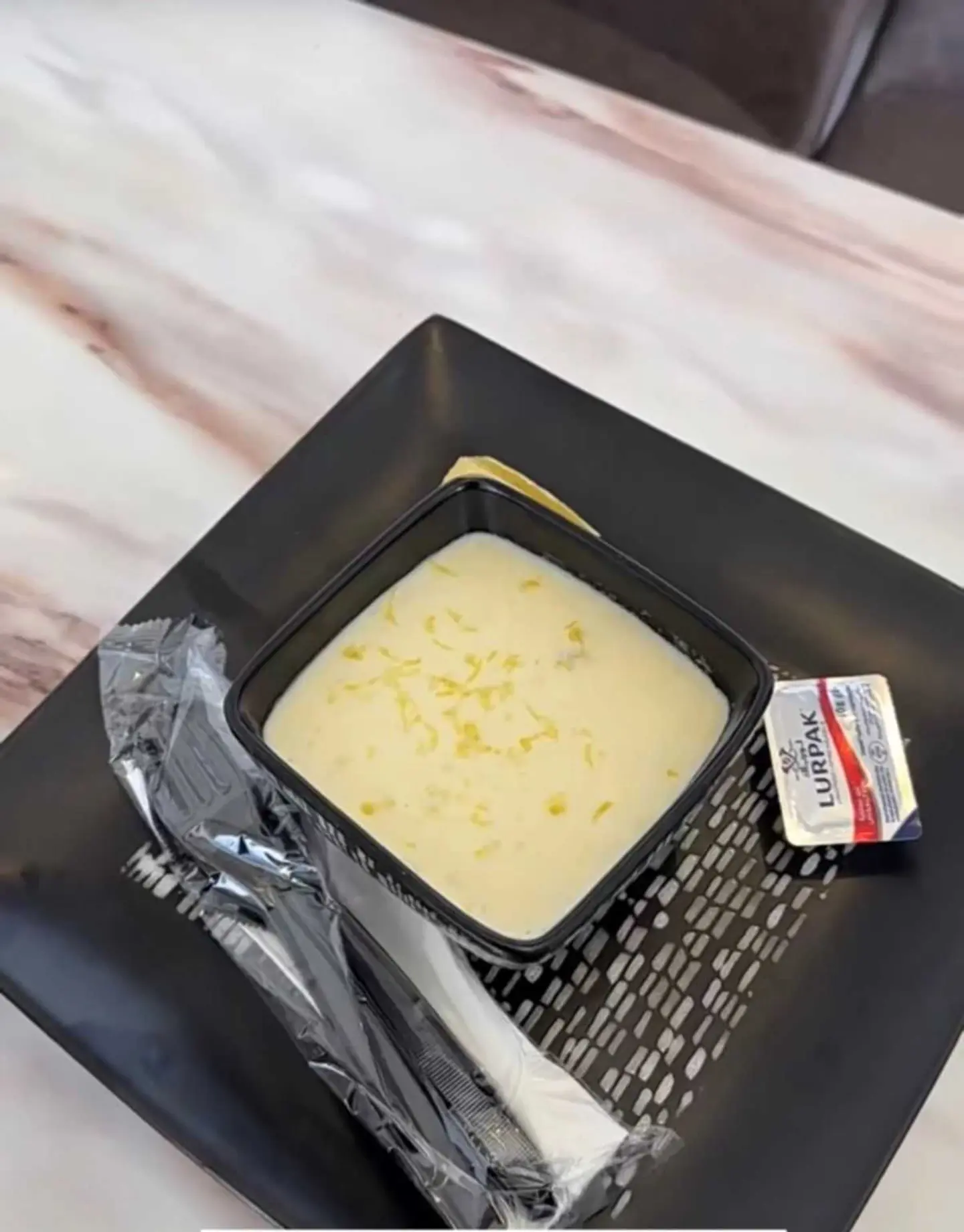 شوربة كريمة روبيان