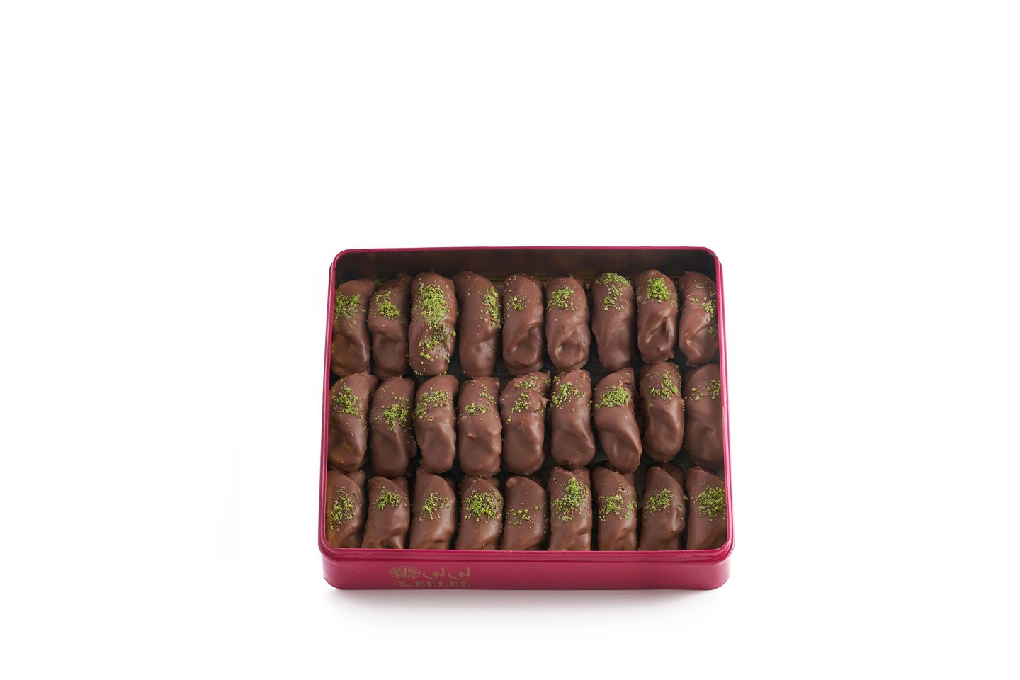 Small Baklava Fingers With Pistachio And Chocolate