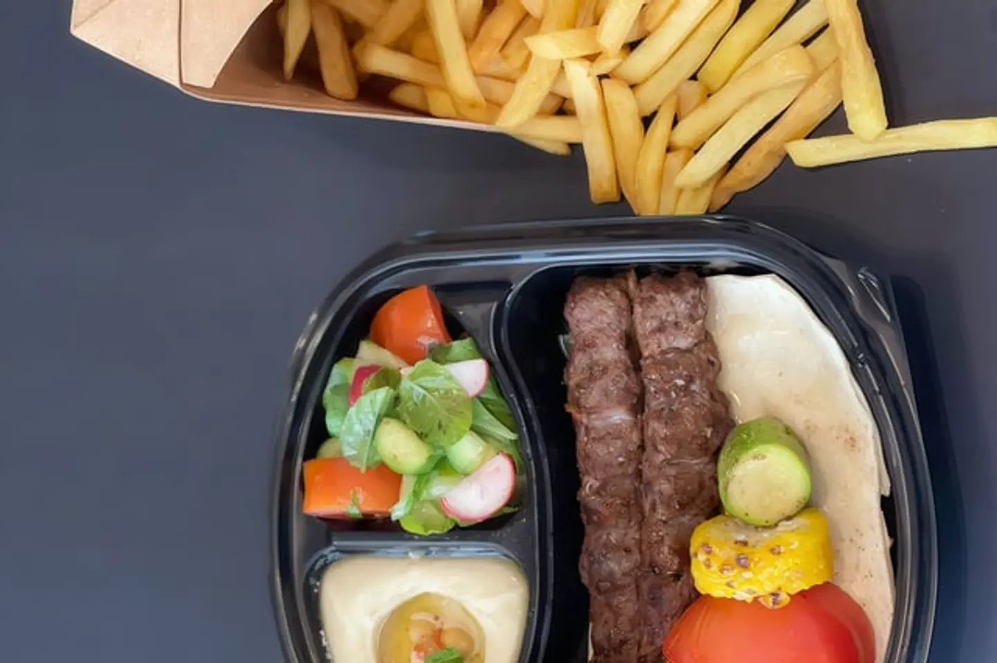 وجبة كباب لحم