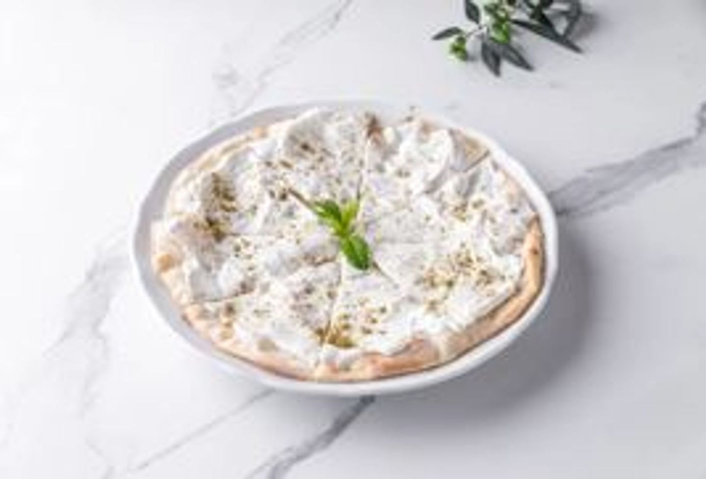 Mankouchet Labneh With Zaatar