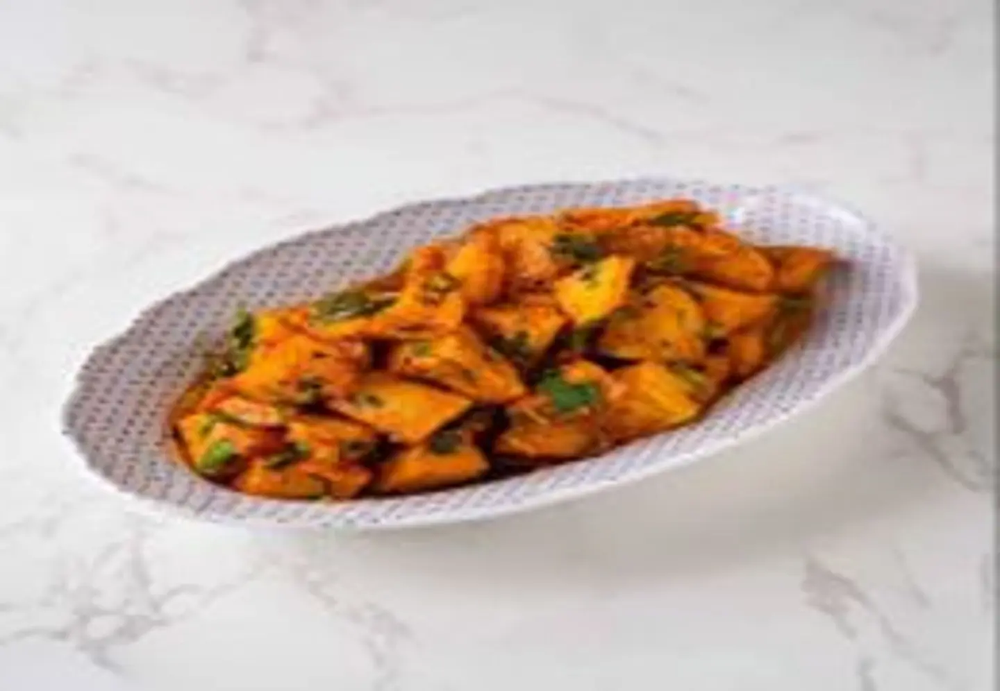 بطاطا بالكزبرة مع الشطة
