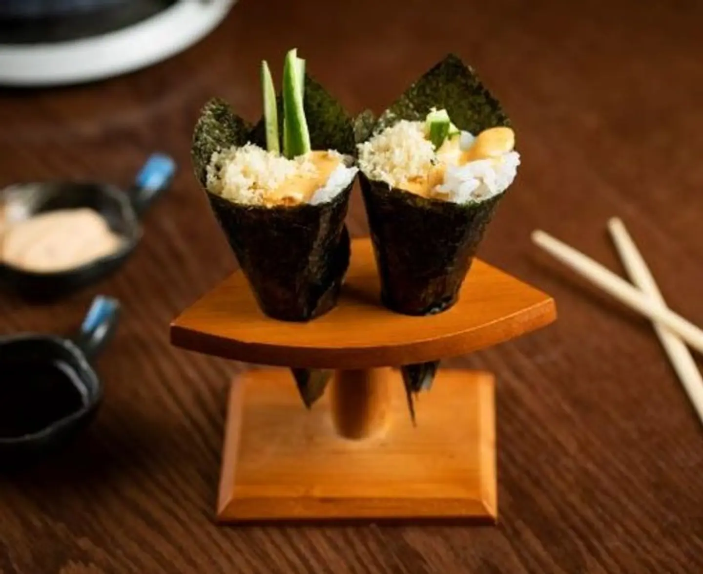 Salmon Temaki 2 Pieces